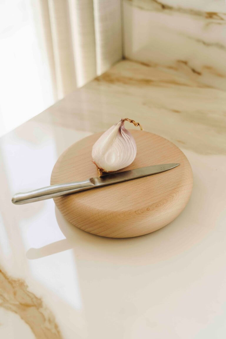 Round Beech Cutting Board - curated by.